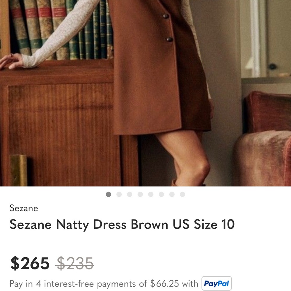 ISO Sezane Natty Dress